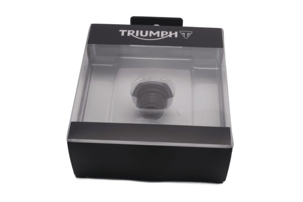 Oliepåfyldningsdæksel, påfyldningsskrue, CNC grå lukning Triumph Tiger 900 GT 23-23