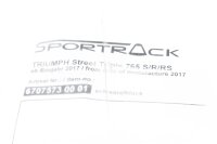 Sportrack luggage carrier (top) Triumph Street Triple 765 S Euro 4 STRTR-S/17 17-21