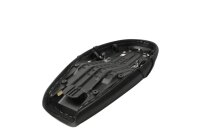 Säte, förarsäte, passagerarsäte, remmar, svarta Triumph Bonneville 900 T100 20-20