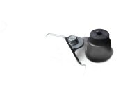 Säte, förarsäte, passagerarsäte, remmar, svarta Triumph Bonneville 900 T100 20-20