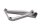Fodstøtteenhed bagest til højre, fodstøtteholder for passageren BMW R 1100 S 259 0422 R2S 98-05