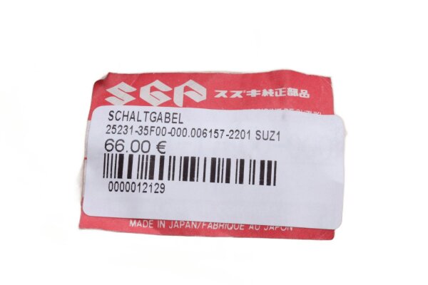 Schaltgabel Getriebe Schalthebel Führung Suzuki DL 1000 A V-Strom 18-18