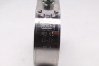 Avgasklämma kraftig V-band 43-47mm grenrör Triumph universell