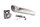 Monteringsfäste för fotstöd bak vänster BMW K 1200 S K40 K12S 0581 05-08