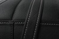 Black bench with decorative stitching Triumph Street Twin 900 EFI Bonneville 16-16