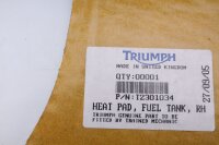Isolatiemattenset, geluidsdempende matten, warmtebescherming T2301575 Triumph universell