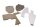 Isolatiemattenset, geluidsdempende matten, warmtebescherming T2301575 Triumph universell
