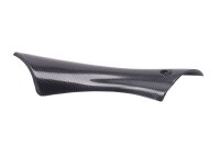 Right intake duct cover, carbon fiber trim Triumph...