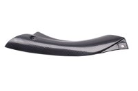 Right intake duct cover, carbon fiber trim Triumph...