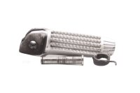 Front left footrest, rubber, toothed, 7660171 BMW K 1200...