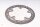 Bagbremseskive, boret rund montering BMW K 1200 S K40 K12S 0581 05-08