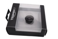 Zwarte CNC-gefreesde stuureindkap Triumph Street Triple...