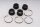Intake manifold rubbers, clamp set, carburetor BMW K 1200 S K40 K12S 0581 05-08