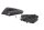 Funda de asiento de pasajero, panel de asiento, carenado trasero, negro Triumph Daytona 660 25-25