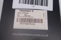 Tapón de llenado de aceite CNC fusible negro Triumph Bonneville 1200 T120 16-16