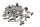 Screw set, engine set, spacers, bolts Yamaha XP 530 T-Max DX 17-17