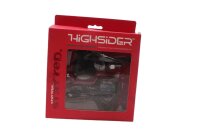 LED indicators, black, E-marked, pair, front and rear...