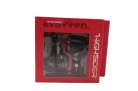 LED indicators, black, E-marked, pair, front and rear...