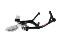 Zwarte montageset voor middenstandaard Motorrad...