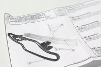 Adaptateur pour porte-bagages latéraux Système de valises Monokey Motorrad Zubehör universell