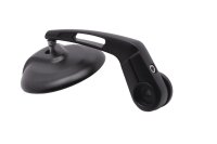 Lenkerspiegel rund Bar End Spiegel universal schwarz Motorrad Zubehör universell