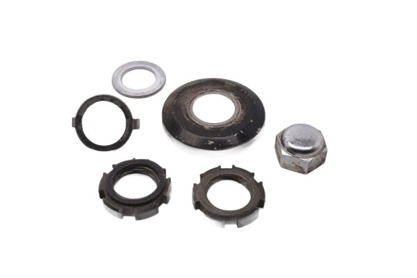 Set di dadi per cuscinetti del cannotto di sterzo, boccola del cuscinetto del ponte della forcella Yamaha XJR 1300 RP02 99-01