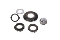 Steering head bearing nut set, fork bridge bearing...