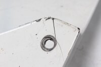 Right side panel, white cover, paint damage BMW R 1200 RT 0368 05-09
