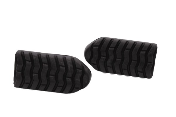Almohadillas de goma antideslizantes para reposapiés de conductores. Triumph Tiger 800 XR 17-17