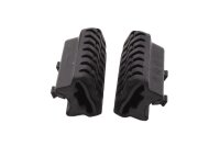 Almohadillas de goma antideslizantes para reposapiés de conductores. Triumph Tiger 800 XR 17-17