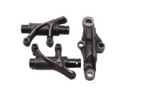 camshaft supports, rocker arm shafts, left, timing drive...