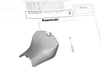 Rubberen bekleding voor de schokdempers van de voorstoel...