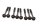 Topstykkeboltsæt, sekskant T1151100 Triumph Rocket 2300 III 06-06