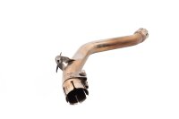 Exhaust manifold pipe, exhaust pipe, exhaust bend Triumph Daytona 675 D67LC 06-08