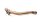 Exhaust manifold pipe, exhaust pipe, exhaust bend Triumph Daytona 675 D67LC 06-08