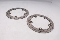 Front drilled brake discs, set of brake rotors (pair) BMW R 1100 S 259 0422 R2S 98-05