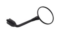 Right-hand round mirror, handlebar mount, mirror arm...
