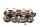 Karburatorenhed, gasspjæld, brændstofsystem Yamaha XJR 1300 RP02 99-01