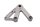 Steunplaat voor voetsteunbeugel linksachter Triumph Speed Triple 955 EFI 04-04