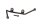 Oljekylare ledning vänster, kylledningsfäste BMW R 1100 R 259 0407 95-01
