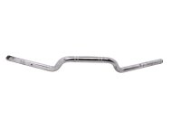 Handlebar 22mm curved chrome knurled marker hole Yamaha...
