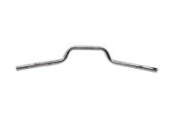 Handlebar 22mm curved chrome knurled marker hole Yamaha...