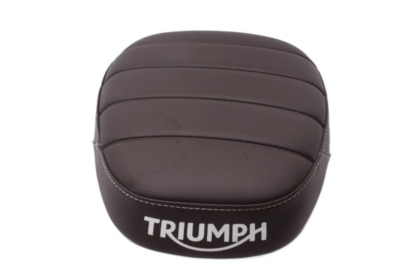 Sitzkissen Soziusbank hinten gesteppt braun Triumph Scrambler 400 X 24-24
