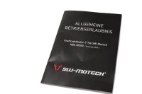 Monteringssats för huvudstöd SW-Motech mittstöd Triumph Tiger 955 i 02-02