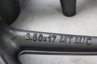 Jante de roue avant 3.50x17 frein à disque BMW K 1200 R Sport K12R K43HV 0585 07-08