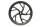 Jante de roue avant 3.50x17 frein à disque BMW K 1200 R Sport K12R K43HV 0585 07-08
