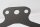 License plate holder bracket fairing frame mounting Ducati universell