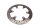 Perforated front brake disc, front wheel brake Honda CB 750 Seven Fifty RC42 92-03