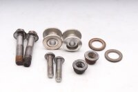 Veerpoot, asbouten, afstandhouders, schroeven, moeren Yamaha XJR 1300 RP02 99-01
