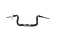 Handlebars 25.4mm black knurled custom Harley-Davidson...